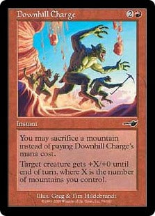 [079]【EN】逆落としの突撃/Downhill Charge【NEM】[C][赤]