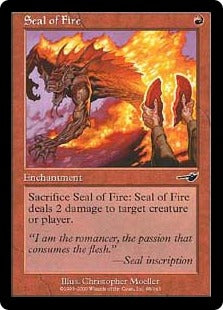 [098]【JP】炎の印章/Seal of Fire【NEM】[C][赤]