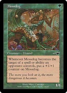 [106]【JP】【FOIL】苔犬/Mossdog【NEM】[C][緑]