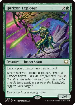 [015]【EN】水平線の探検家/Horizon Explorer【EOC】[R][緑]