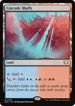 [153]【EN】滝の断崖/Cascade Bluffs【EOC】[R][土地]