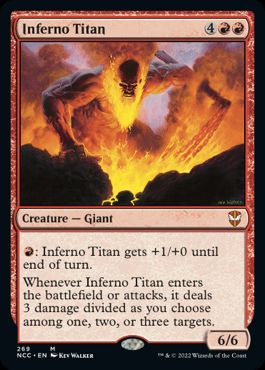 [269]【EN】業火のタイタン/Inferno Titan【NCC】[M][赤]