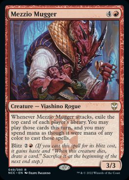 [049]【EN】メッツィオの強盗/Mezzio Mugger【NCC】[R][赤]