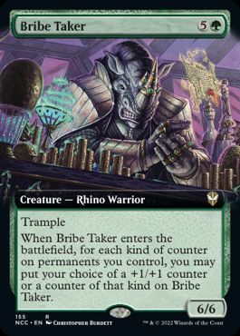 [155]【EN】■拡張アート■収賄者/Bribe Taker【NCC】[R][緑]