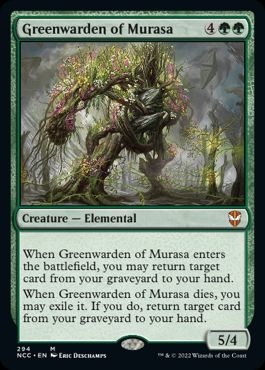 [294]【EN】ムラーサの緑守り/Greenwarden of Murasa【NCC】[M][緑]