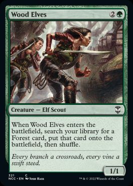 [321]【EN】ウッド・エルフ/Wood Elves【NCC】[C][緑]