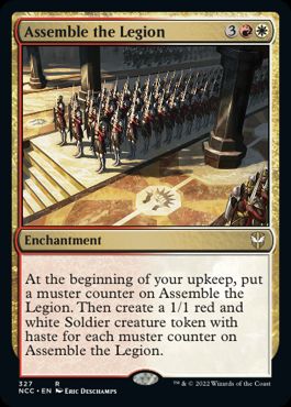 [327]【EN】軍勢の集結/Assemble the Legion【NCC】[R][多色]