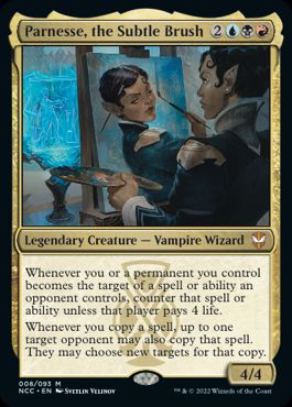 [008]【EN】【FOIL】繊細な筆、パルネス/Parnesse, the Subtle Brush【NCC】[M][多色]