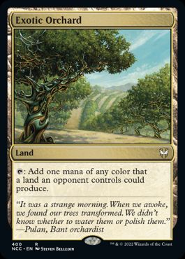 [400]【EN】風変わりな果樹園/Exotic Orchard【NCC】[R][土地]