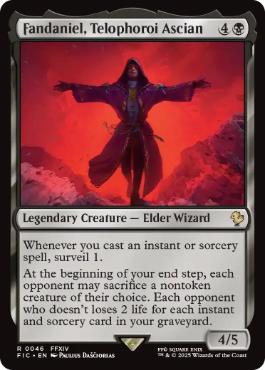 [046]【EN】テロフォロイ、アシエン・ファダニエル/Fandaniel, Telophoroi Ascian【FIC】[R][黒]