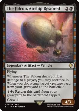 [045]【EN】よみがえる翼、ファルコン号/The Falcon, Airship Restored【FIC】[R][黒]