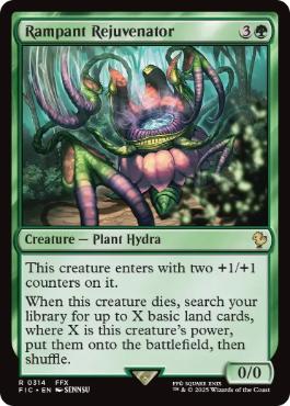 [314]【EN】荒ぶる再生者/Rampant Rejuvenator【FIC】[R][緑]