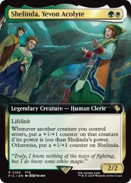 [184]【EN】■拡張アート■エボンの信奉者、シェリンダ/Shelinda, Yevon Acolyte【FIC】[R][多色]