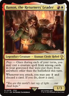 [078]【EN】リターナーのリーダー、バナン/Banon, the Returners' Leader【FIC】[R][多色]