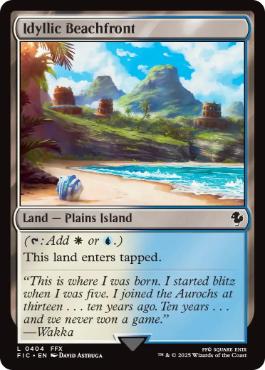 [404]【EN】理想的な浜方/Idyllic Beachfront【FIC】[C][土地]