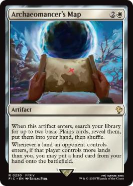 [230]【EN】【サージFOIL】古術師の地図/Archaeomancer's Map【FIC】[R][白]
