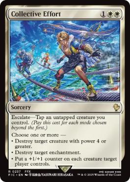 [237]【EN】【サージFOIL】集団的努力/Collective Effort【FIC】[R][白]