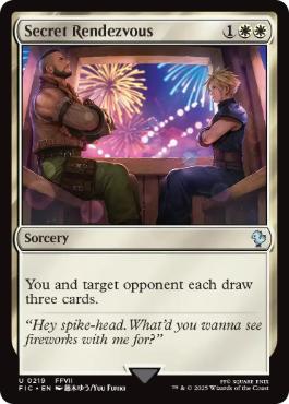 [219]【EN】【FOIL】秘密のランデブー/Secret Rendezvous【FIC】[U][白]