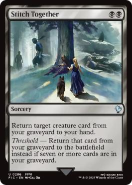 [286]【EN】【サージFOIL】縫合/Stitch Together【FIC】[U][黒]