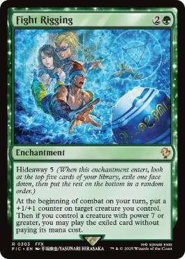 [303]【EN】【サージFOIL】八百長試合/Fight Rigging【FIC】[R][緑]