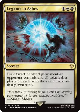 [326]【EN】【サージFOIL】軍勢を灰に/Legions to Ashes【FIC】[R][多色]
