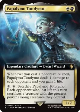 [180]【EN】【FOIL】■拡張アート■パパリモ・トトリモ/Papalymo Totolymo【FIC】[R][多色]