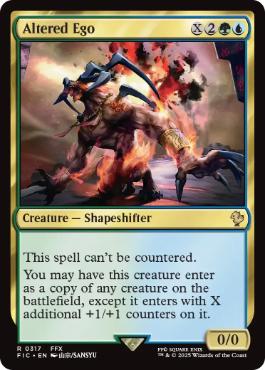 [317]【EN】【サージFOIL】もう一人の自分/Altered Ego【FIC】[R][多色]