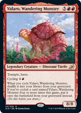 [141]【EN】さまよう怪物、イダーロ/Yidaro, Wandering Monster【IKO】[R][赤]