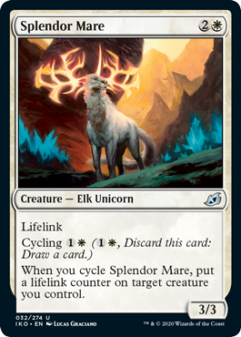 [032]【EN】【FOIL】壮麗牝馬/Splendor Mare【IKO】[U][白]