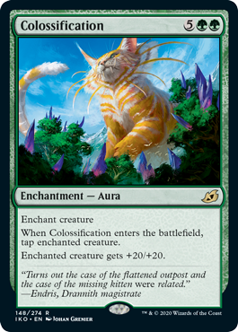 [148]【EN】【FOIL】著大化/Colossification【IKO】[R][緑]