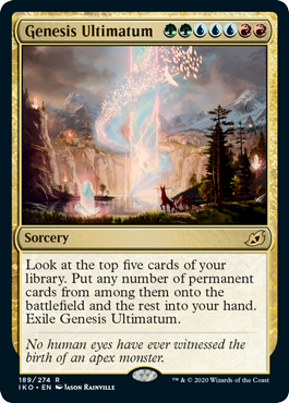 [189]【EN】【FOIL】発生の根本原理/Genesis Ultimatum【IKO】[R][多色]