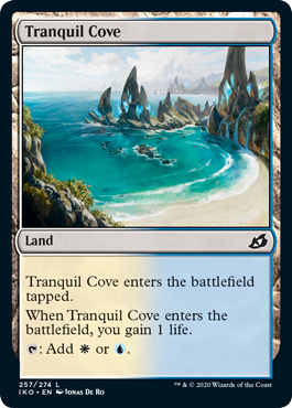 [257]【EN】【FOIL】平穏な入り江/Tranquil Cove【IKO】[C][土地]