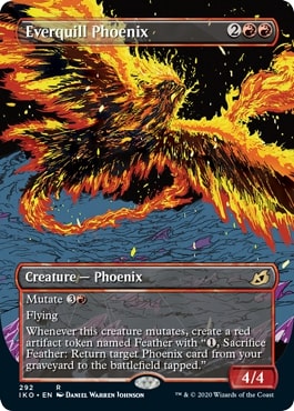 [292]【EN】■ショーケース■永遠羽のフェニックス/Everquill Phoenix【IKO】[R][赤]
