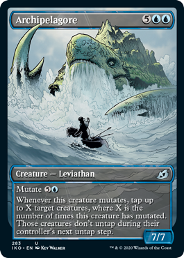 [283]【EN】【FOIL】■ショーケース■肉食島/Archipelagore【IKO】[U][青]