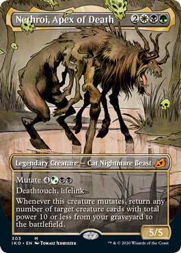[303]【EN】【FOIL】■ショーケース■死の頂点、ネスロイ/Nethroi, Apex of Death【IKO】[M][多色]