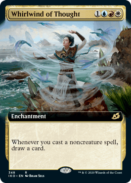 [348]【EN】【FOIL】■拡張アート■思考の旋風/Whirlwind of Thought【IKO】[R][多色]