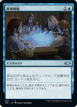 [322]【JP】軍事情報/Military Intelligence【J22】[U][青]