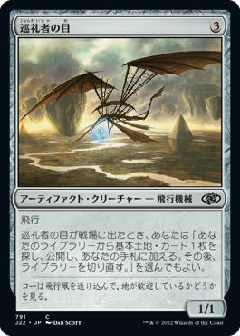 [791]【JP】巡礼者の目/Pilgrim's Eye【J22】[C][茶]