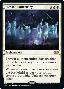 [157]【EN】祝福された聖域/Blessed Sanctuary【J22】[R][白]