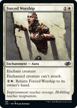 [185]【EN】強制された崇拝/Forced Worship【J22】[C][白]