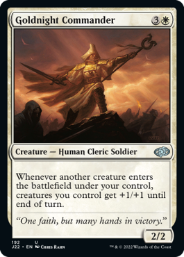 [192]【EN】黄金夜の指揮官/Goldnight Commander【J22】[U][白]