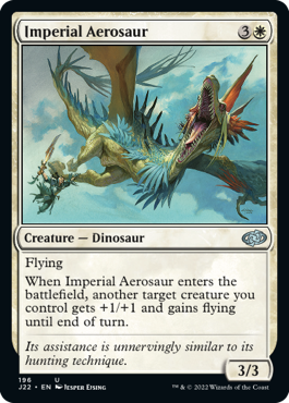 [196]【EN】帝国のエアロサウルス/Imperial Aerosaur【J22】[U][白]