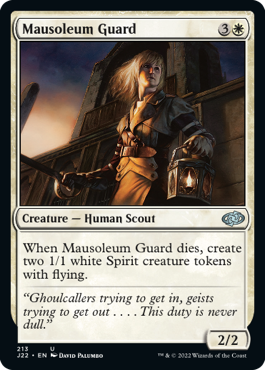 [213]【EN】霊廟の護衛/Mausoleum Guard【J22】[U][白]