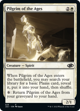 [225]【EN】星霜の巡礼者/Pilgrim of the Ages【J22】[C][白]