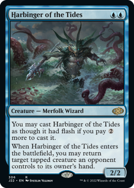 [306]【EN】潮流の先駆け/Harbinger of the Tides【J22】[R][青]