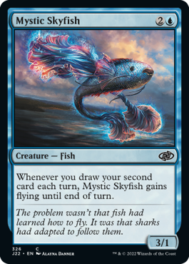 [326]【EN】神秘の空魚/Mystic Skyfish【J22】[C][青]