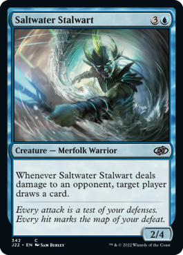 [342]【EN】塩水の重鎮/Saltwater Stalwart【J22】[C][青]