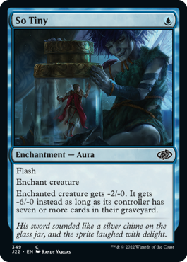 [349]【EN】極小/So Tiny【J22】[C][青]