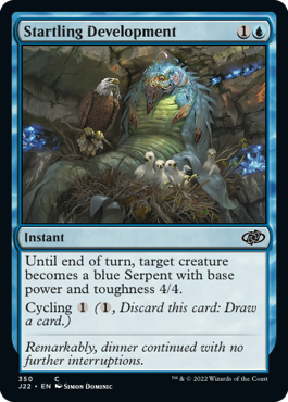 [350]【EN】驚くべき発育/Startling Development【J22】[C][青]