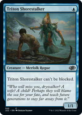 [365]【EN】トリトンの岸忍び/Triton Shorestalker【J22】[C][青]